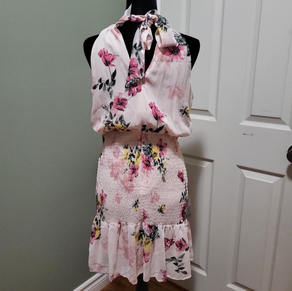 Halter Mini Dress - Picture 1 of 2